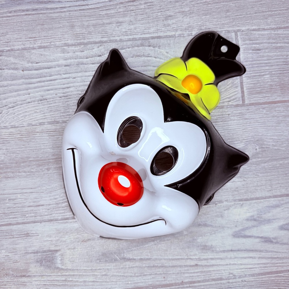 Vintage Adult Animaniacs dot Halloween costume mask cosplay dress up